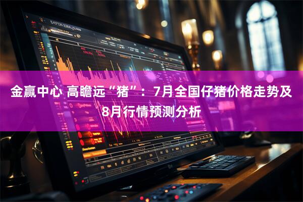 金赢中心 高瞻远“猪”：7月全国仔猪价格走势及8月行情预测分析