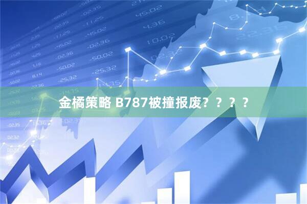 金橘策略 B787被撞报废？？？？